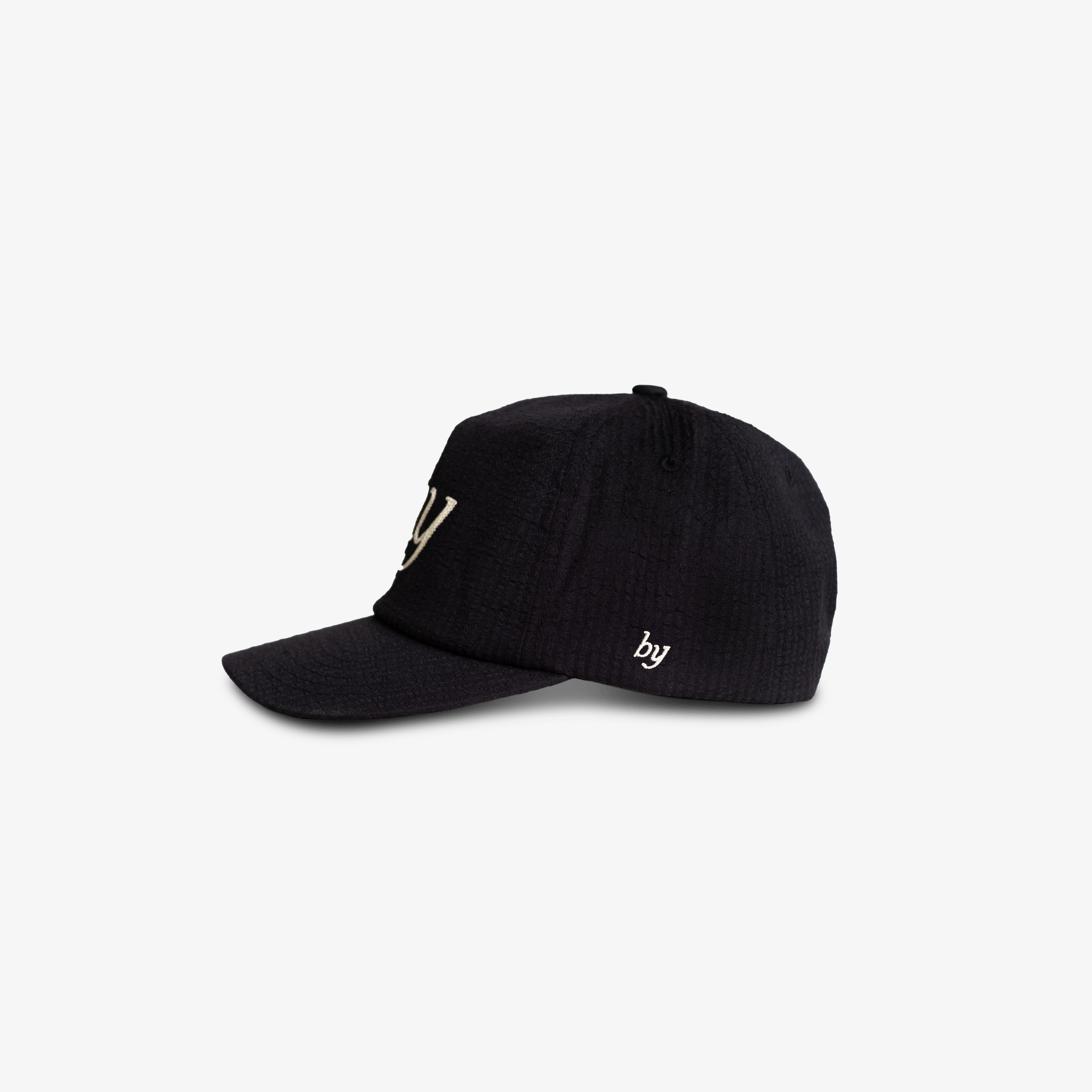 Chainstitch Logo Cap - Black